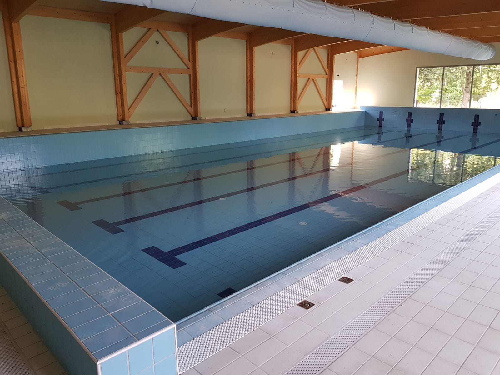 Piscina interrata rettangolare